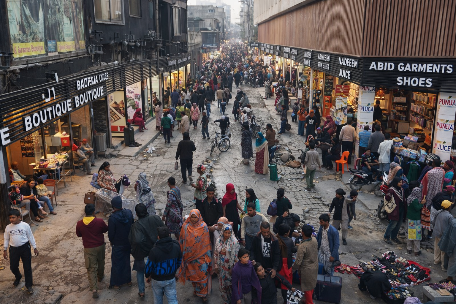 Beautification Work Underway at Lahore’s Historic Ichhra Bazaar - The ...