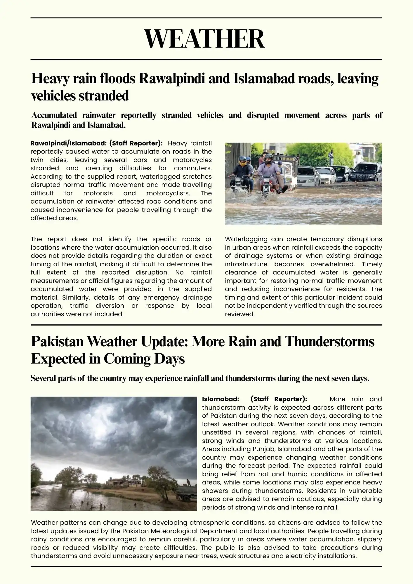 Weather 